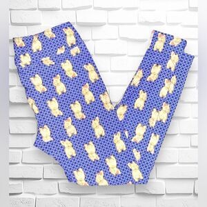 Lularoe tall&curvy Leggings • Frenchies With Bows • Unicorn Collection • NWOT